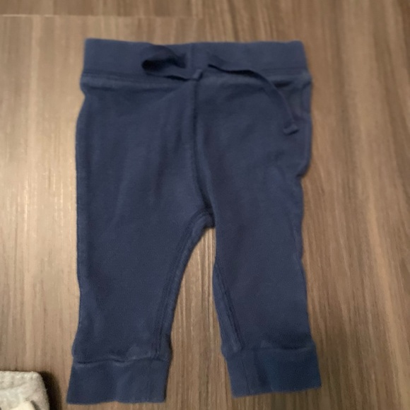 GAP and Old Navy Kids Sweatpants & Joggers -Mustache Print, Camo, Blue size 3/6M - Picture 5 of 6